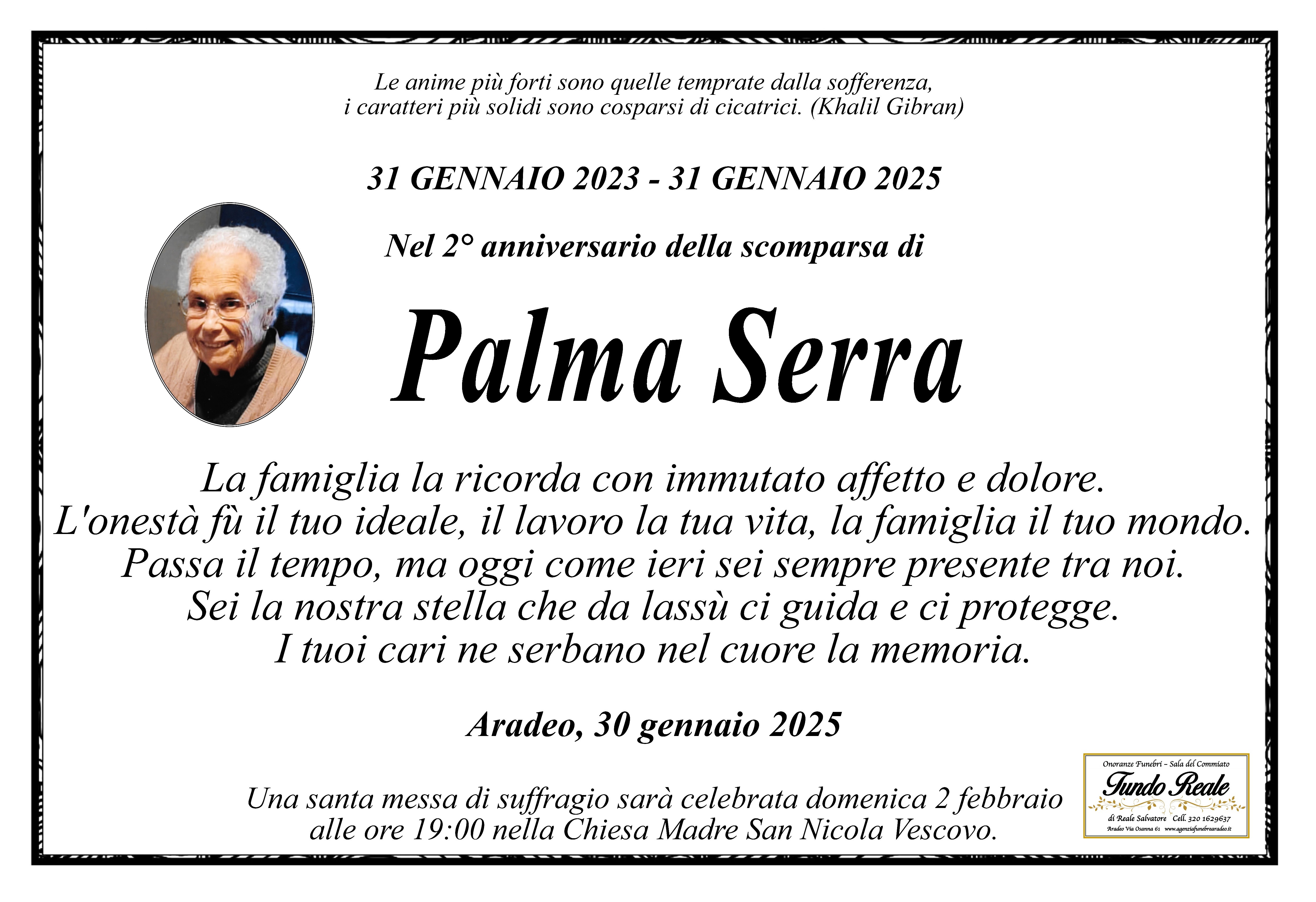 2° anniversario Serra Palma